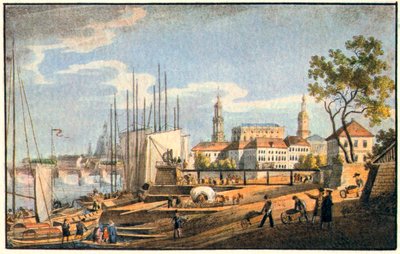 Dresden in der Dämmerung von Unknown